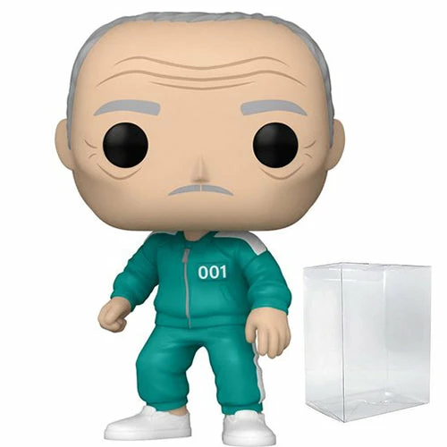Funko Pop! Squid Game Player 001: Oh Il-Nam #1223 + Protector 3 Funko Pop! Squid Game Player 001: Oh Il-Nam #1223 + Protector