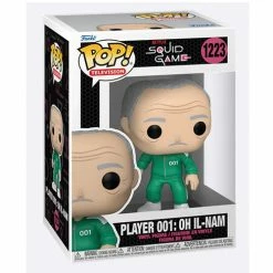 Funko Pop! Squid Game Player 001: Oh Il-Nam #1223 + Protector 10 Funko Pop! Squid Game Player 001: Oh Il-Nam #1223 + Protector