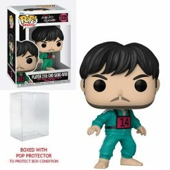 Funko Pop! Squid Game Player 218: Cho Sang-Woo #1225 + Protector