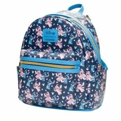 Loungfly Loungefly Lilo & Stitch Angel And Stitch Hearts Mini-Backpack - Entertainment Earth Exclusive