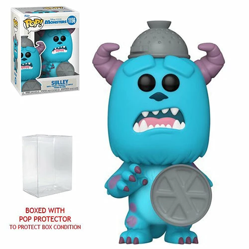 Funko Pop! Monsters Inc: 20th Anniversary Sulley With Lid #1156+ Protector 8 Funko Pop! Monsters Inc: 20th Anniversary Sulley With Lid #1156+ Protector