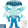 Funko Pop! DC Superman Blue #419 - Funko Exclusive 2021 Fall Convention Limited Edition + Protector
