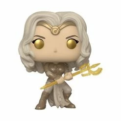 Funko Pop! Marvel Eternals: Thena #729 + Protector - Entertainment Earth Exclusive Collector Card 14 Funko Pop! Marvel Eternals: Thena #729 + Protector - Entertainment Earth Exclusive Collector Card