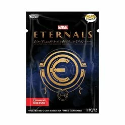 Funko Pop! Marvel Eternals: Thena #729 + Protector - Entertainment Earth Exclusive Collector Card 16 Funko Pop! Marvel Eternals: Thena #729 + Protector - Entertainment Earth Exclusive Collector Card