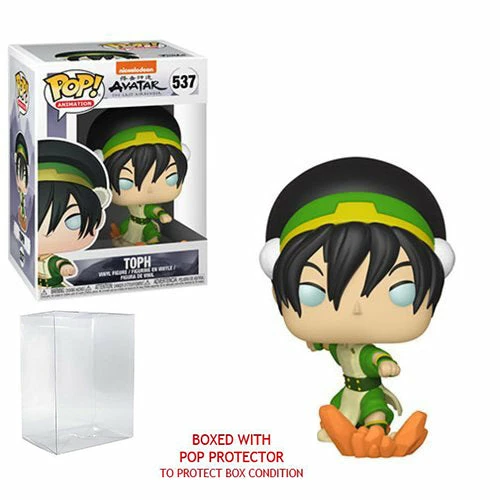 Funko Pop! Avatar The Last Airbender: Toph Vinyl Figure #537 + Protector 8 Funko Pop! Avatar The Last Airbender: Toph Vinyl Figure #537 + Protector