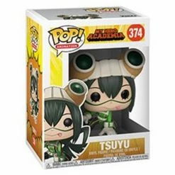 Funko Pop! My Hero Academia: Tsuyu Vinyl Figure #374 + Protector