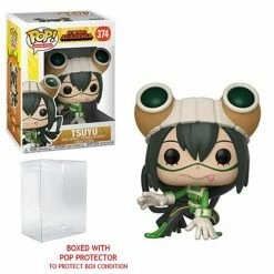 Funko Pop! My Hero Academia: Tsuyu Vinyl Figure #374 + Protector