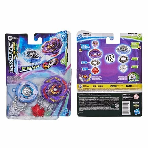 Hasbro Beyblade Burst SurgeHypersphere Command Valtryek V5 Vs Slingshock Morrigna M4 Tops 7 Hasbro Beyblade Burst SurgeHypersphere Command Valtryek V5 Vs Slingshock Morrigna M4 Tops