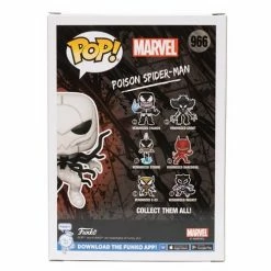 Funko Pop! Venom Poison Spider-Man #966 CHASE Glow In The Dark - Entertainment Earth Exclusive + Protector
