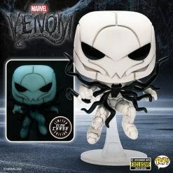 Funko Pop! Venom Poison Spider-Man #966 CHASE Glow In The Dark - Entertainment Earth Exclusive + Protector