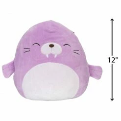 Kellytoys Squishmallows 12" Winnie The Purple Walrus - Official Kellytoy Ultrasoft Plush Toy