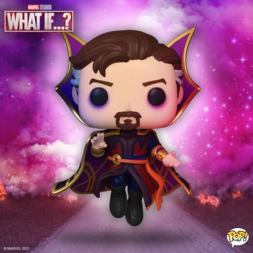 Funko Pop! What If..?: Doctor Strange Supreme #874 + Protector 4 Funko Pop! What If..?: Doctor Strange Supreme #874 + Protector