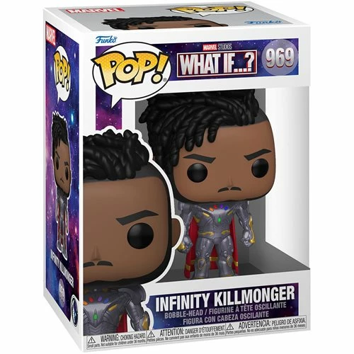 Funko Pop! What If..?: Infinity Killmonger #969 + Protector 5 Funko Pop! What If..?: Infinity Killmonger #969 + Protector