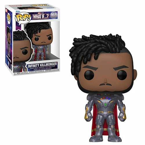 Funko Pop! What If..?: Infinity Killmonger #969 + Protector 4 Funko Pop! What If..?: Infinity Killmonger #969 + Protector
