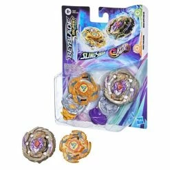 Hasbro Beyblade Burst Surge Sling Shock Hyper Sphere Force Wolborg Vs Dusk Spryzen S5 Tops