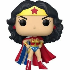 Funko Pop! Wonder Woman 80th Anniversary Classic With Cape #433 + Protector