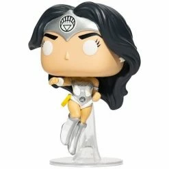 Funko Pop! Wonder Woman 80th Anniversary White Lantern Glow In The Dark Vinyl Figure #423 + Protector