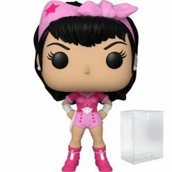 Funko Pop! Bombshells Wonder Woman Breast Cancer Awareness Vinyl Figure #167 + Protector