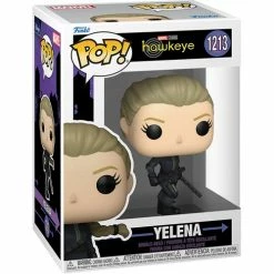 Funko Pop! Hawkeye: Yelena Belova #1213 + Protector 10 Funko Pop! Hawkeye: Yelena Belova #1213 + Protector