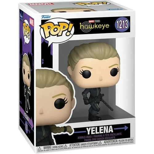 Funko Pop! Hawkeye: Yelena Belova #1213 + Protector 5 Funko Pop! Hawkeye: Yelena Belova #1213 + Protector