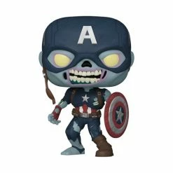 Funko Pop! What If..?: Zombie Captain America #941+ Protector