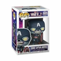 Funko Pop! What If..?: Zombie Captain America #941+ Protector