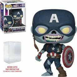 Funko Pop! What If..?: Zombie Captain America #941+ Protector
