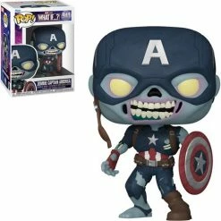 Funko Pop! What If..?: Zombie Captain America #941+ Protector